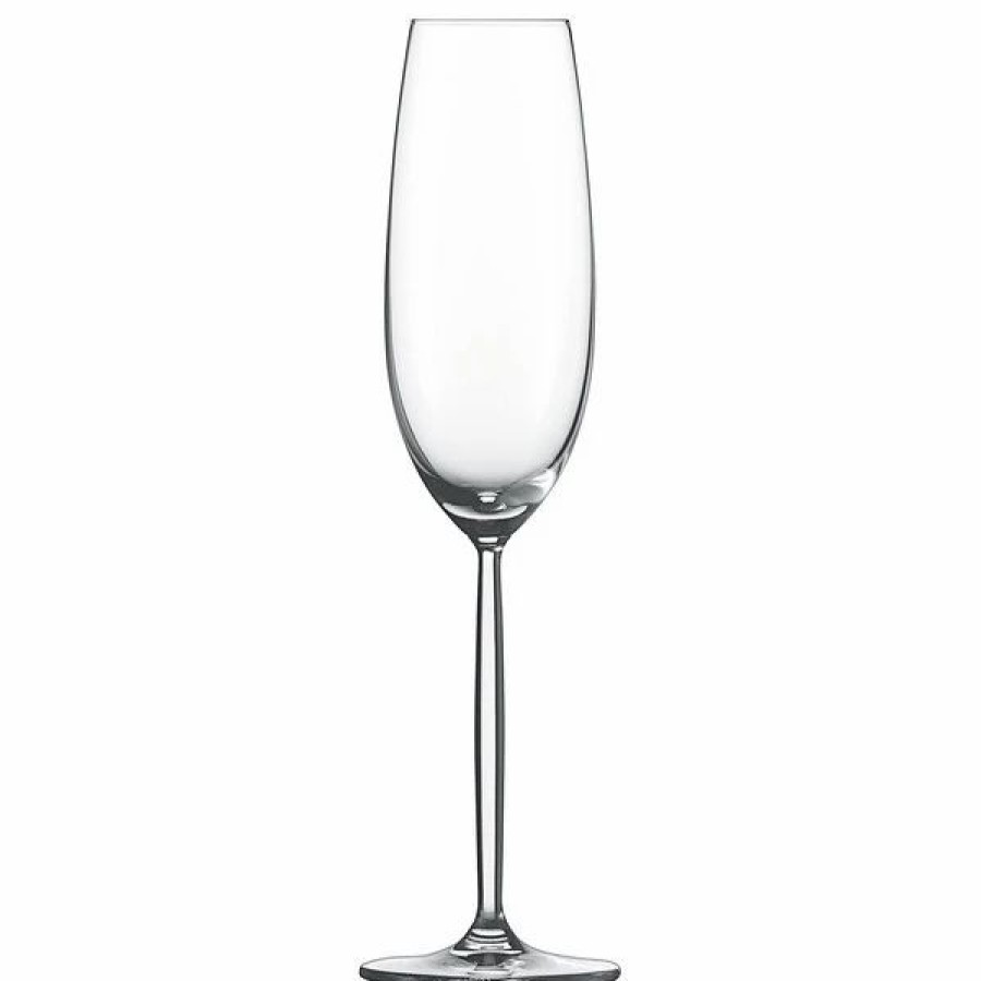 Wine Glasses * Schott Zwiesel Diva 7.4 Oz. Flute Glass By Fortessa ...